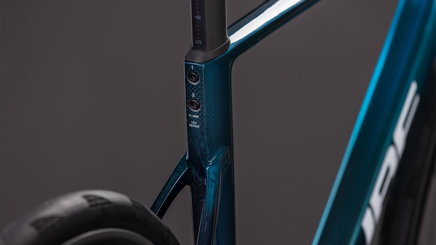 Cube Litening AIR C:68X SLX chromeblue´n´liquidblue