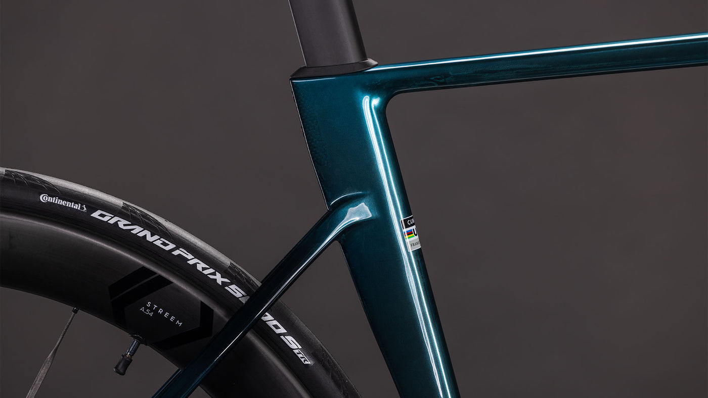 Cube Litening AIR C:68X SLX chromeblue´n´liquidblue